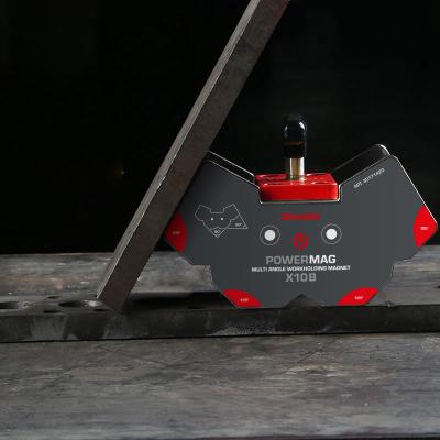 POWERMAG X10B Multivinkel Svejsemagnet med on/off funktion (490N/50kg)